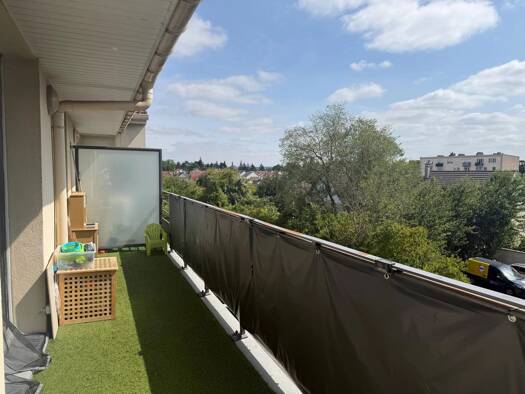 Appartement à vendre 219 000 € 3 pièces 2 chambres 59,6 m² Étage 2/2 Sud-Bords de Marne-Gambetta-Aulnoy Chelles 77500