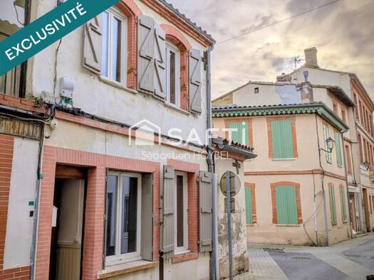 Maison à vendre 118 000 € 3 pièces 1 chambre 62 m² 45 m² de terrain Centre Historique Muret 31600