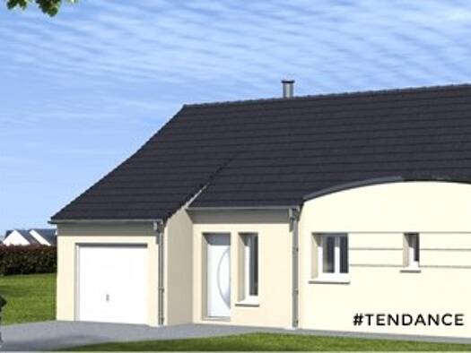 Terrain avec maison neuve à vendre 238 500 € 4 chambres 105 m² 1 700 m² de terrain Soye-en-Septaine 18340