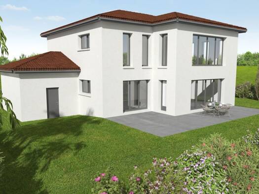 Terrain avec maison neuve à vendre 479 000 € 6 pièces 4 chambres 160 m² 660 m² de terrain Attignat 01340