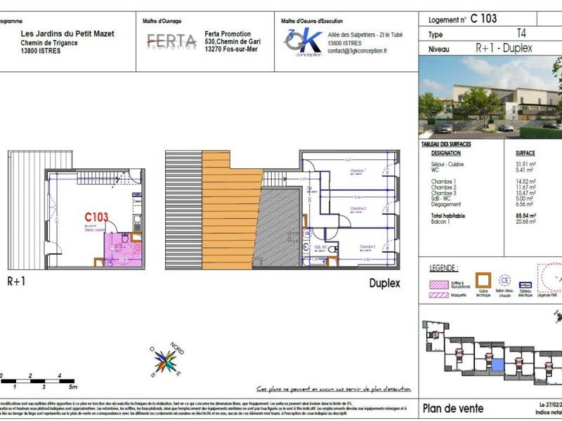 Maison à louer, 85m², ISTRES
