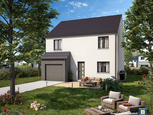 Terrain avec maison neuve à vendre 669 782 € 6 pièces 4 chambres 108 m² 338 m² de terrain Mairie Garches 92380