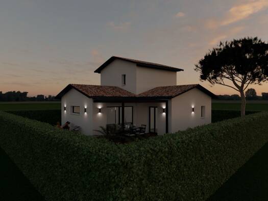 Terrain avec maison neuve à vendre 241 000 € 4 pièces 3 chambres 90 m² 160 m² de terrain Saint-André-de-Sangonis 34725