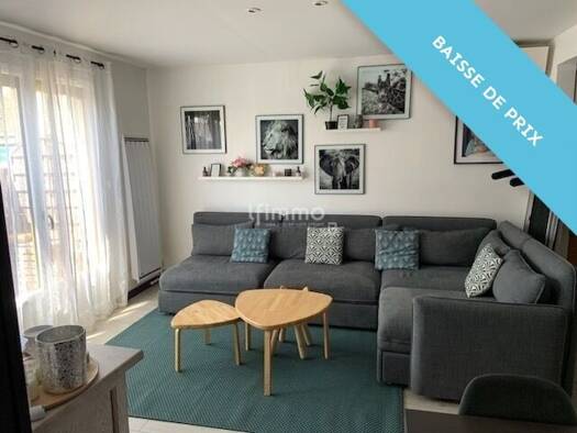 Appartement à vendre 164 990 € 3 pièces 2 chambres 54 m² Étage 1/1 Sainte Clotide-Émile Cossonneau Gagny 93220