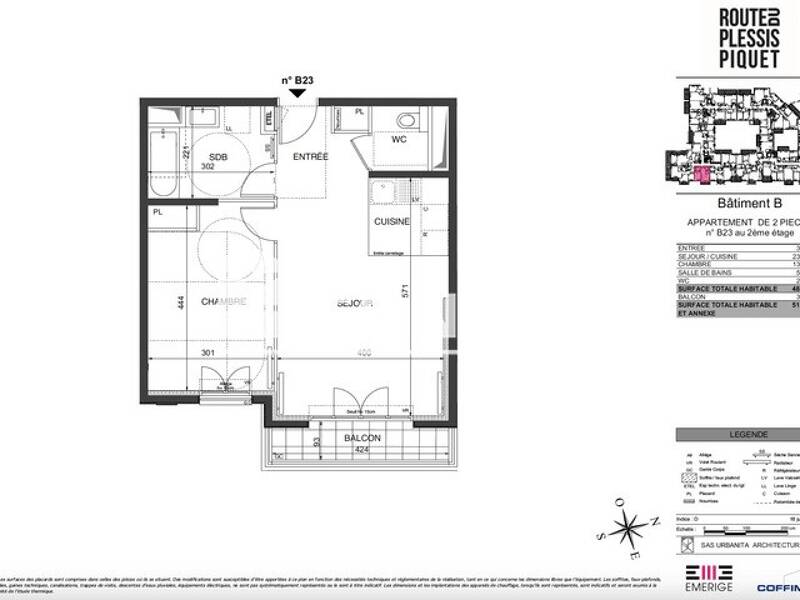 Maison à louer, 48m², CHATENAY MALABRY