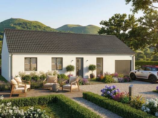 Terrain avec maison neuve à vendre 246 088 € 5 pièces 4 chambres 91 m² 574 m² de terrain Vieux Pont du Chateau Pont-du-Château 63430