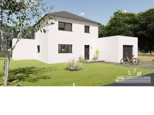 Terrain avec maison neuve à vendre 282 190 € 4 pièces 3 chambres 109 m² 530 m² de terrain Garlan 29610