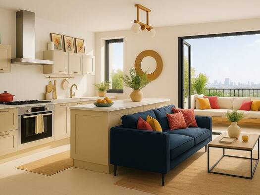 Appartement à vendre - neuf 249 500 € 3 pièces 2 chambres 70,4 m² Étage 1/2 Sud Marguerittes 30320