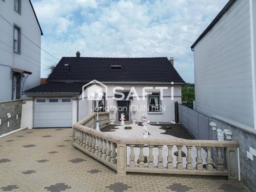 Maison à vendre 169 000 € 6 pièces 4 chambres 126 m² 750 m² de terrain Ouest L'Hôpital 57490