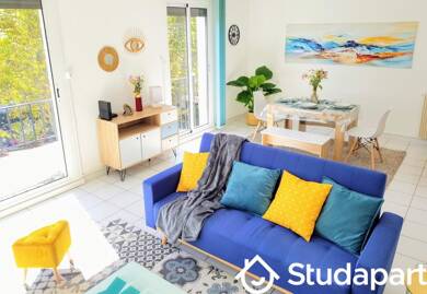 Appartement à louer 378 € 1 pièce 2 chambres 11 m² RDC Moulin à Vent-Vertefeuille Perpignan 66100