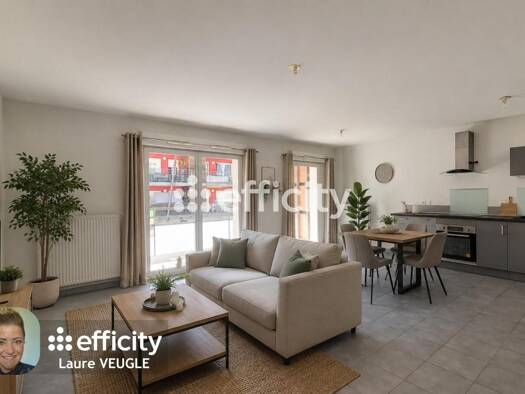 Appartement à vendre 219 000 € 3 pièces 2 chambres 69 m² Étage 1/4 César-Terrier-Villard Noir Pontcharra 38530