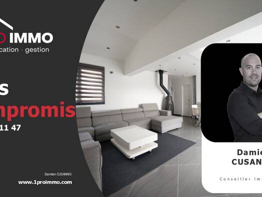 Maison à vendre 380 000 € 5 pièces 4 chambres 105 m² 328 m² de terrain Fiancey-Brieux Saint-Égrève 38120