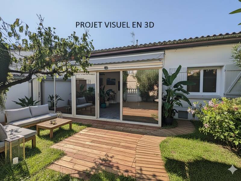 Maison à vendre, 95m², LE BOUSCAT