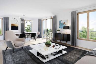 Appartement à vendre 530 000 € 2 pièces 1 chambre 47 m² République Puteaux 92800