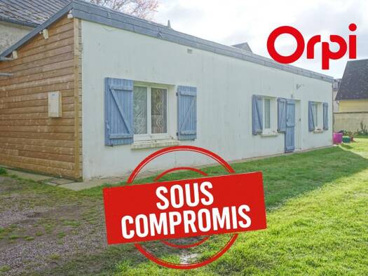 Maison à vendre 106 000 € 2 pièces 1 chambre 42,7 m² 680 m² de terrain Thiberville 27230