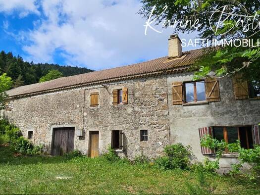 Maison à vendre 190 000 € 7 pièces 4 chambres 150 m² 66 314 m² de terrain Usclades-et-Rieutord 07510