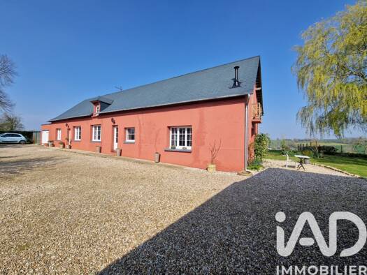 Maison à vendre 327 600 € 7 pièces 5 chambres 170 m² 13 505 m² de terrain Le Thil-Riberpré 76440