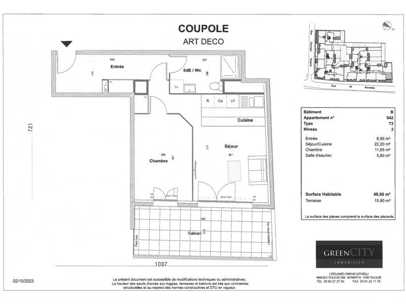 Maison à louer, 49m², BEZONS