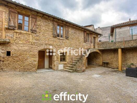Appartement à vendre 210 000 € 4 pièces 2 chambres 72 m² Étage 1/2 Cogny 69640