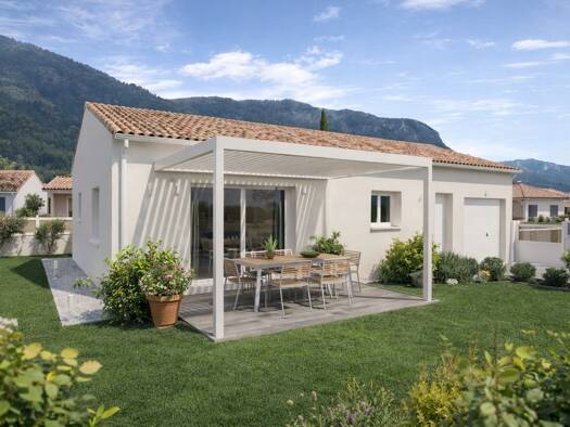 Terrain avec maison neuve à vendre 202 000 € 3 pièces 2 chambres 70 m² 600 m² de terrain Rochessauve 07210