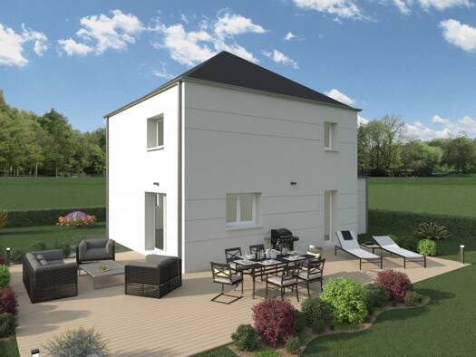 Terrain avec maison neuve à vendre 202 800 € 4 pièces 3 chambres 89 m² 488 m² de terrain Quettreville-sur-Sienne 50660