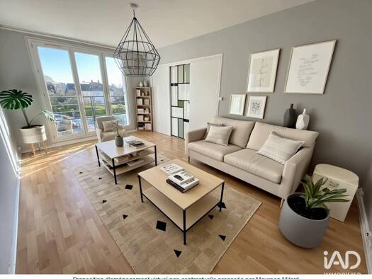 Appartement à louer 1 500 € 3 pièces 2 chambres 59 m² 2ème étage Europe-Maupassant Chatou 78400