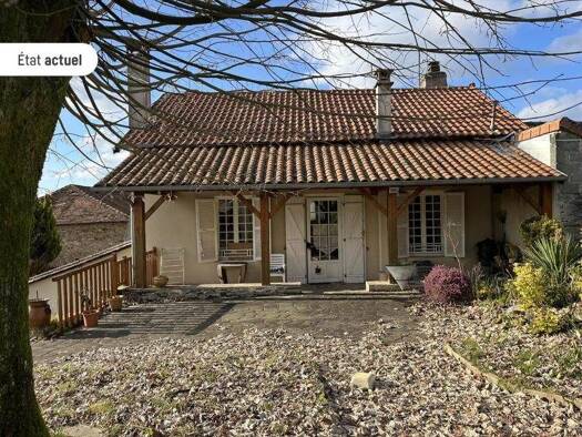 Maison à vendre 106 880 € 5 pièces 3 chambres 142 m² 825 m² de terrain Mialet 24450