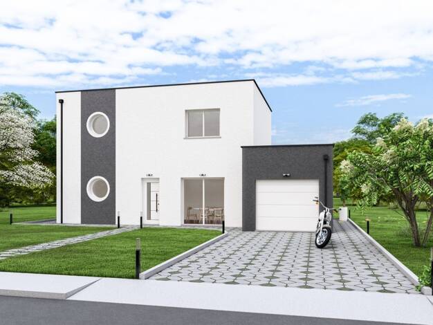 Terrain avec maison neuve à vendre 379 000 € 5 pièces 3 chambres 119 m² Malzéville 54220
