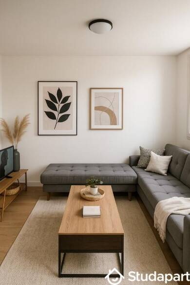 Appartement à louer 370 € 1 pièce 1 chambre 10 m² 2ème étage Cité des Pins-Vert Galant Le Mans 72100