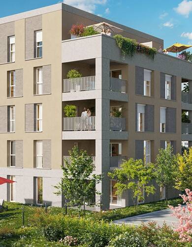 Appartement à vendre - Neuf 222 000 € 3 pièces 2 chambres 74 m² Dernier étage, Étage 4/4 Agglomeration Sud Andrézieux-Bouthéon 42160