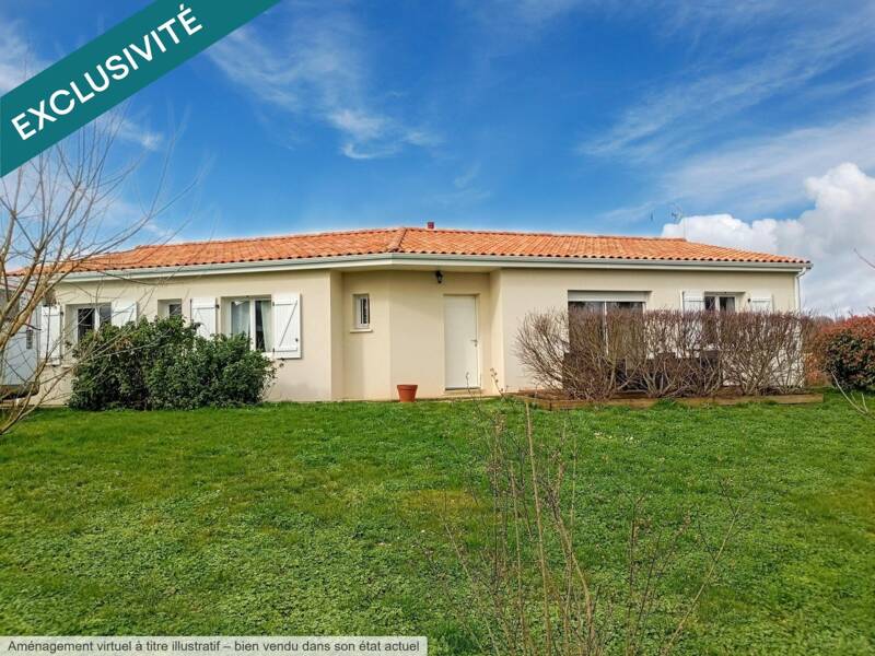 Maison à vendre, 125m², CHAUVIGNY