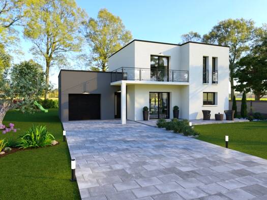 Terrain avec maison neuve à vendre 419 000 € 5 pièces 3 chambres 103,1 m² Base Aerienne Bessancourt 95550