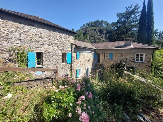 Mas à vendre 495 000 € 12 pièces 5 chambres 196,6 m² 70 000 m² de terrain Saint-Jean-du-Gard 30270