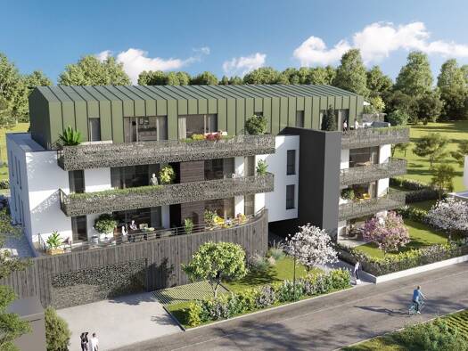Appartement à vendre - neuf 464 000 € 3 pièces 3 chambres 78 m² dès le 31/12/2028 Maraîchers Colmar 68000