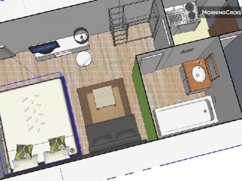 Maison à louer, 25m², CAUDAN