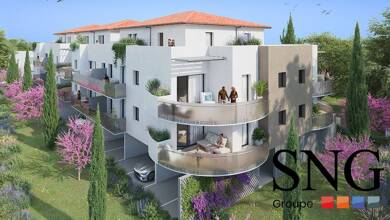 Appartement à louer 631 € 2 pièces 1 chambre 40,8 m² RDC Basses Ferrailles-Jas Cavaillon 84300