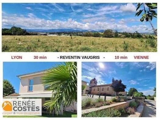 Maison en viager occupé Bouquet 184 730 € 4 pièces 2 chambres 88 m² 332 m² de terrain Les-Collines Vienne 38200