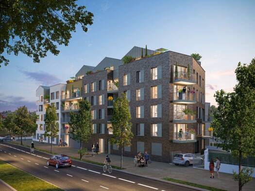 Appartement à vendre - neuf 269 700 € 3 pièces 69,9 m² Étage 1/5 dès le 01/10/2026 L'Avenir-La Cerisaie Stains 93240