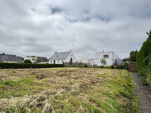 Terrain constructible viabilisé à vendre 420 000 € 500 m² de terrain Bernus-Kergypt-Keruzen-Campen Vannes 56000