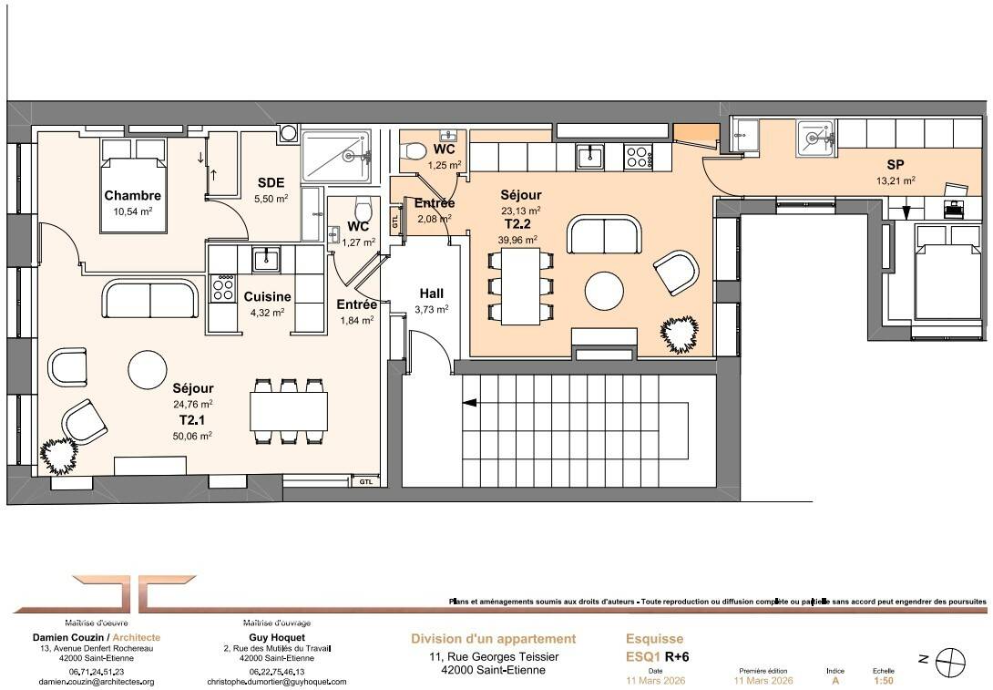 Maison à vendre, 99m², SAINT ETIENNE