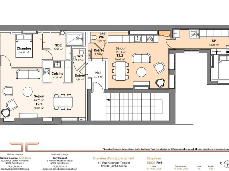 Maison à vendre, 99m², SAINT ETIENNE