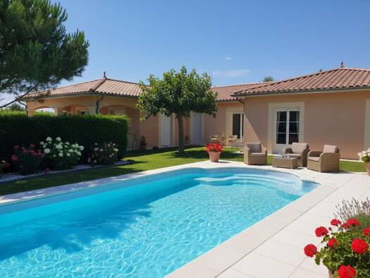 Villa à vendre 365 000 € 7 pièces 5 chambres 170 m² 1 450 m² de terrain Plassac 33390