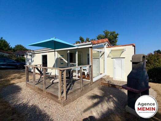 Maison de plain-pied à vendre 184 000 € 4 pièces 3 chambres 46 m² 301 m² de terrain La Chaize-Giraud 85220