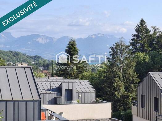 Appartement à vendre 325 000 € 3 pièces 2 chambres 62 m² Étage 2/2 Italie-Jacotot Aix-les-Bains 73100