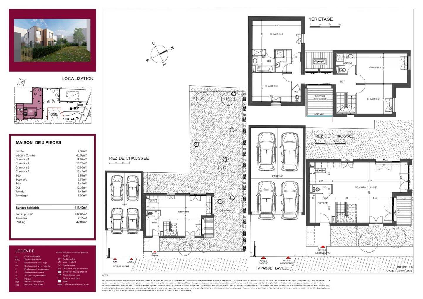 Maison à vendre, 114m², ASNIERES SUR SEINE
