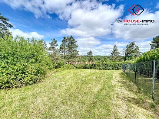Terrain constructible viabilisé à vendre 41 500 € 1 668 m² de terrain Sorges et Ligueux en Périgord 24420
