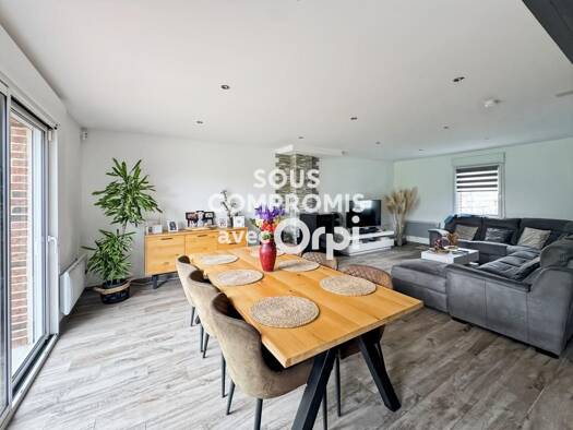 Maison à vendre 222 600 € 5 pièces 4 chambres 101 m² 500 m² de terrain Carly 62830