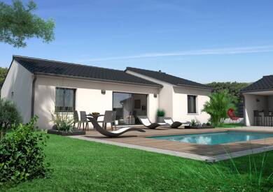 Terrain avec maison neuve à vendre 197 800 € Sainte-Valière 11120