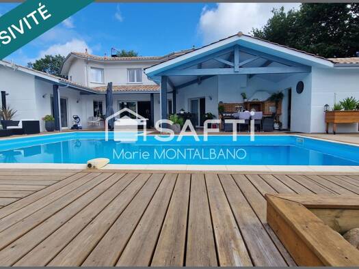 Villa à vendre 799 000 € 6 pièces 4 chambres 190 m² 3 143 m² de terrain Mios 33380