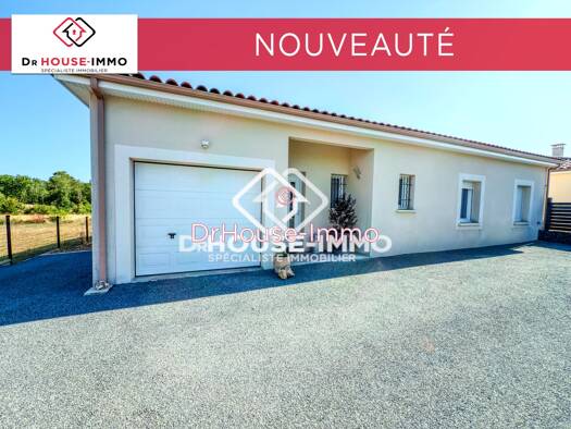 Maison de plain-pied à vendre 364 000 € 6 pièces 4 chambres 143 m² 981 m² de terrain Marsac sur l Isle 24430